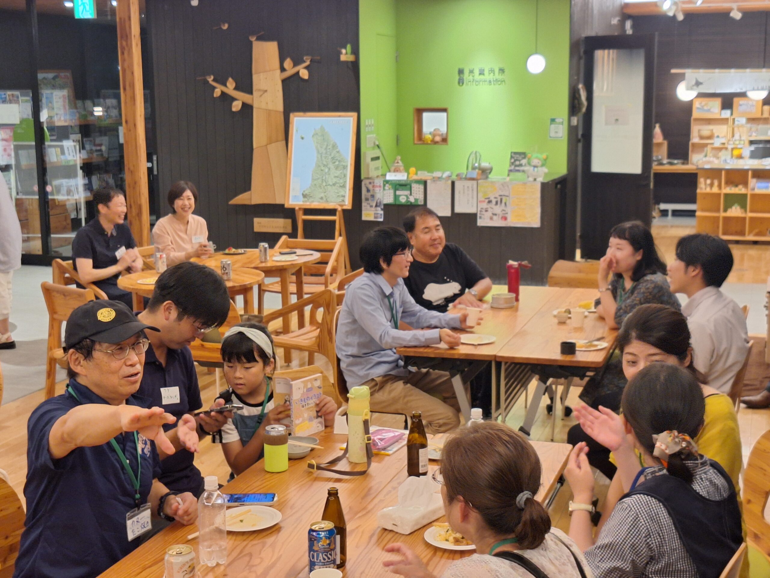 タノシモカフェ様子