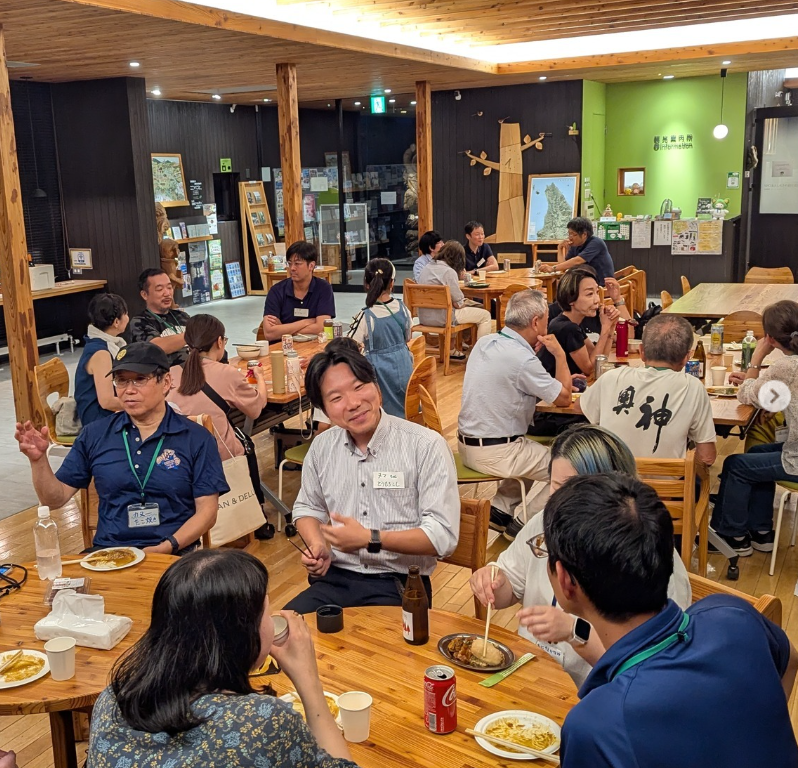 下川町タノシモカフェの様子